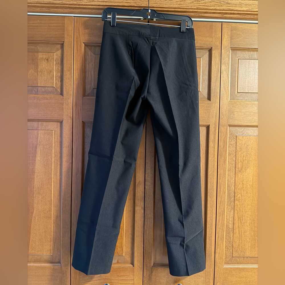 Women's Black Tailored Dress Pants - Picture 2 of 3